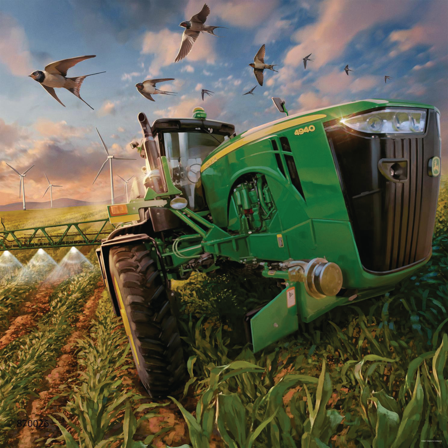 RAVENSBURGER John Deere in Aktion Puzzle