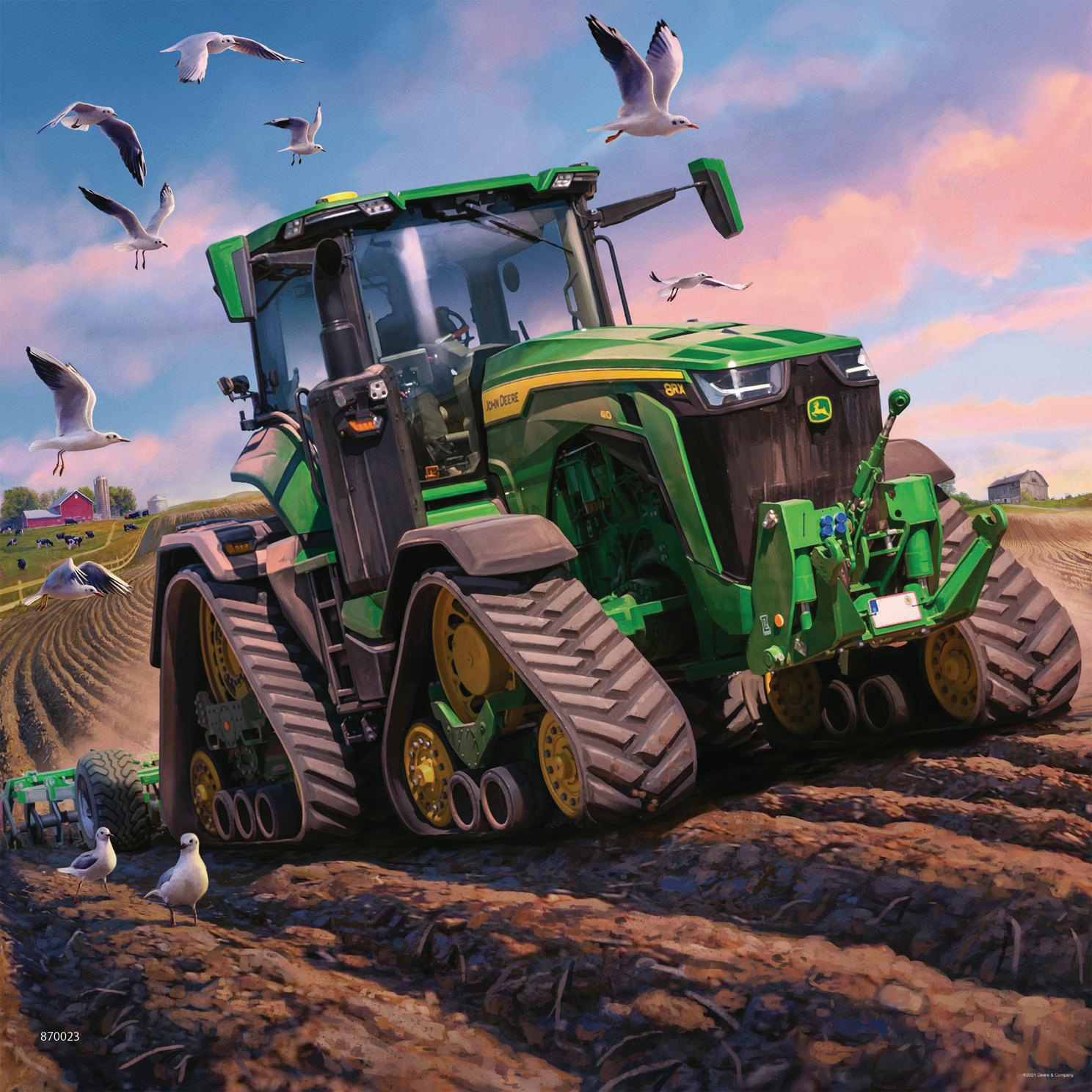 RAVENSBURGER John Deere in Aktion Puzzle