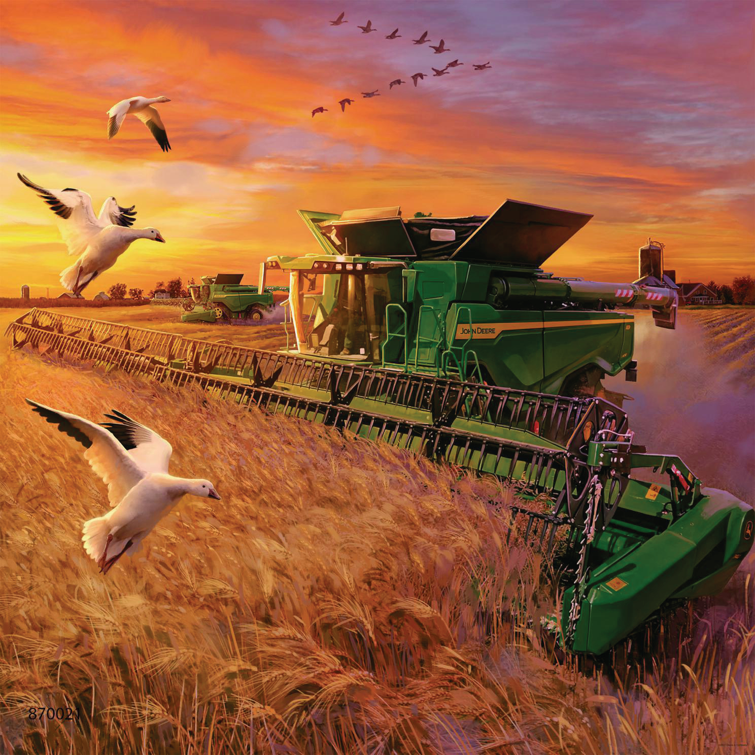 RAVENSBURGER John Deere in Aktion Puzzle