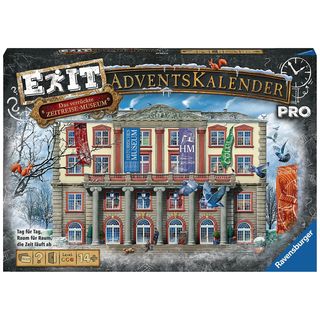 RAVENSBURGER EXIT pro - Das verrückte Zeitreisemuseum Adventskalender Mehrfarbig