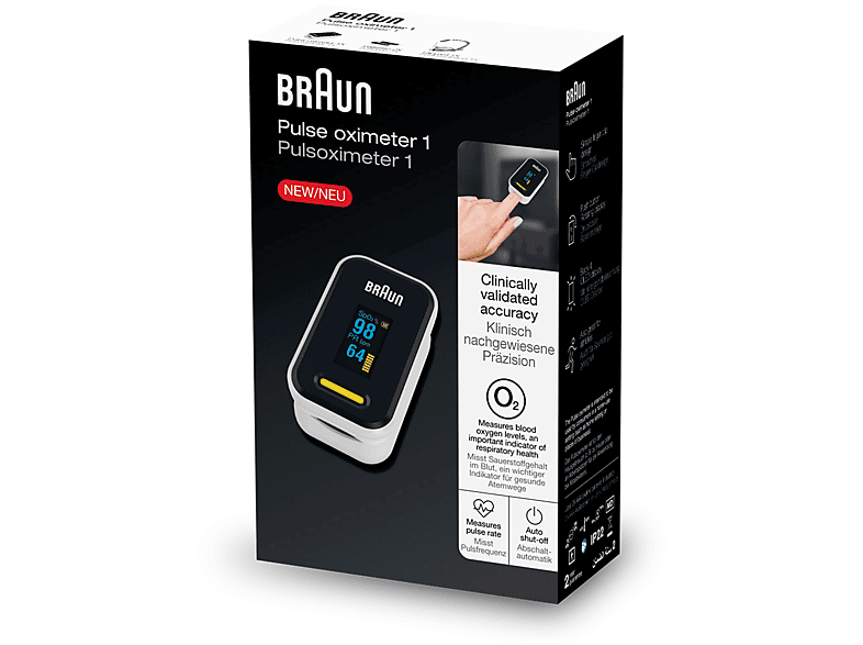 Braun Pulsoximeter 1 YK-81CEU — Foto 2 von 5