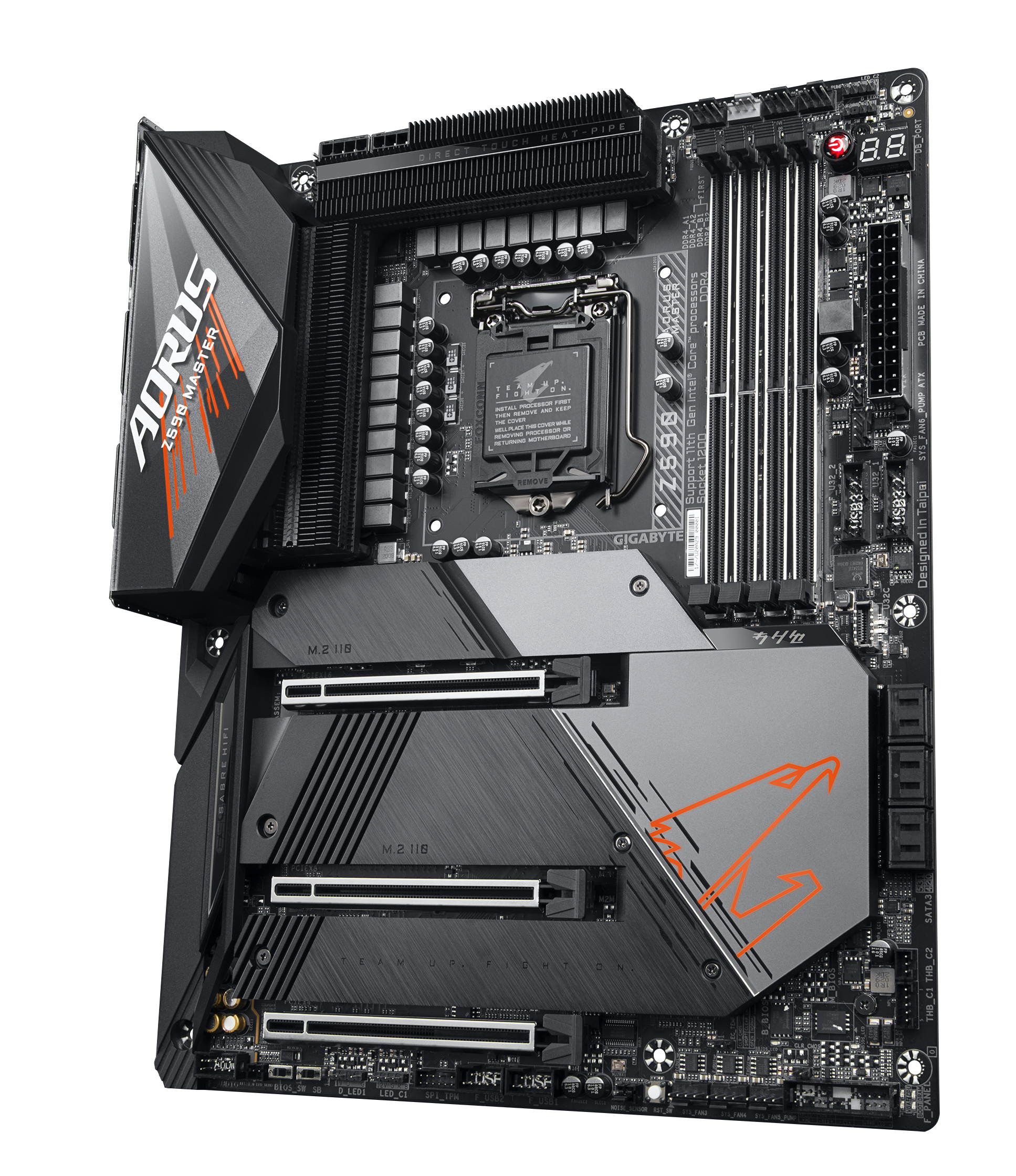 GIGABYTE Z590 AORUS MASTER Mainboard Mehrfarbig