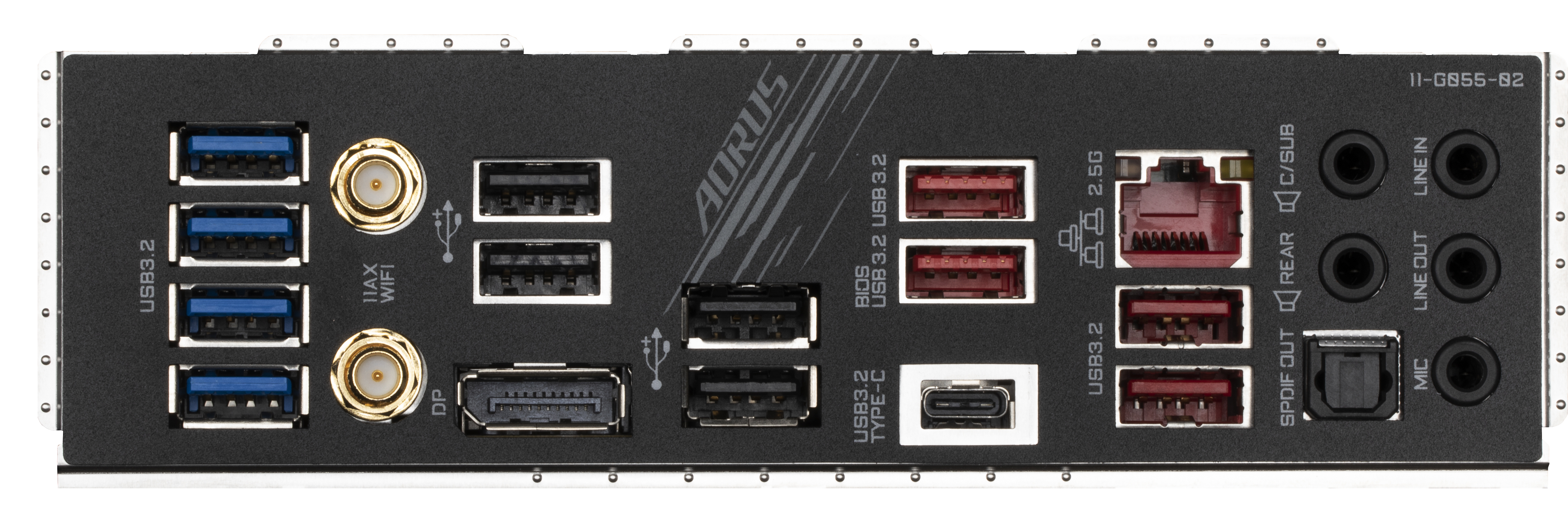 GIGABYTE Z590 AORUS PRO AX Mainboard Mehrfarbig
