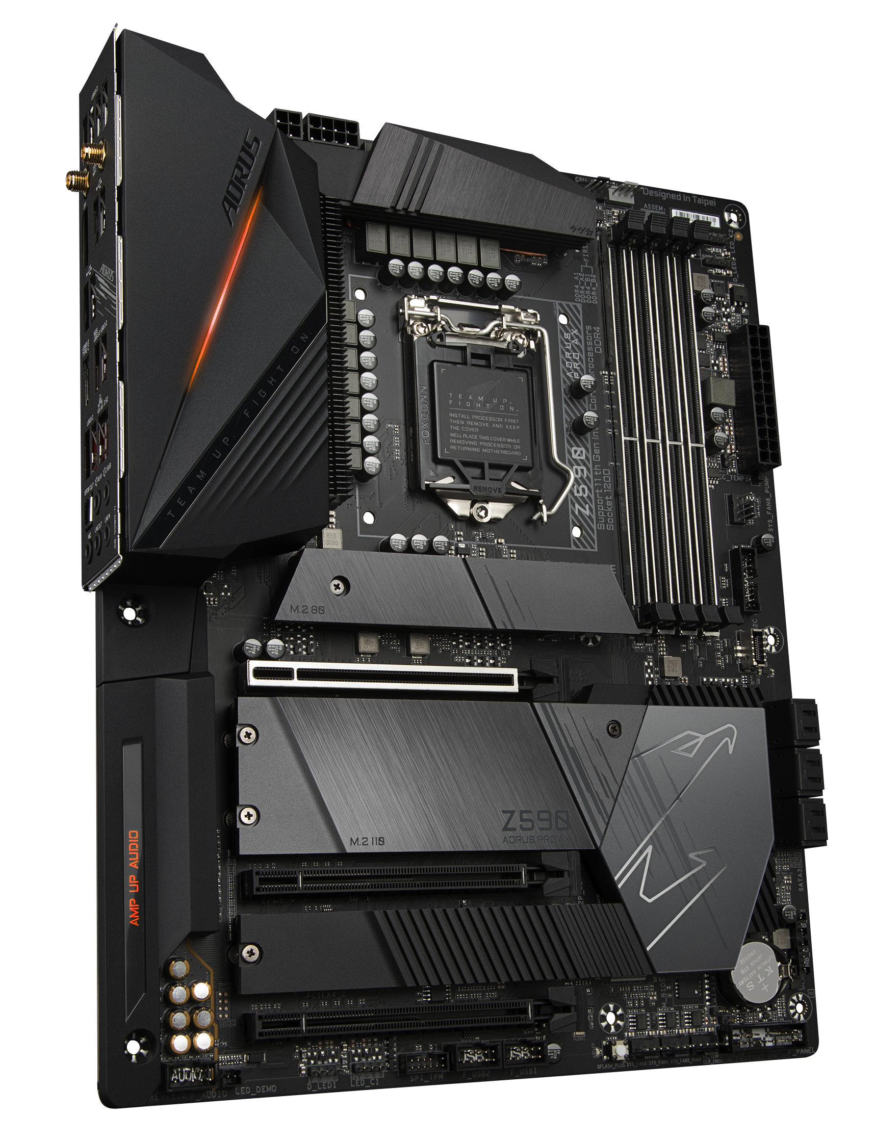 GIGABYTE Z590 AORUS PRO AX Mainboard Mehrfarbig