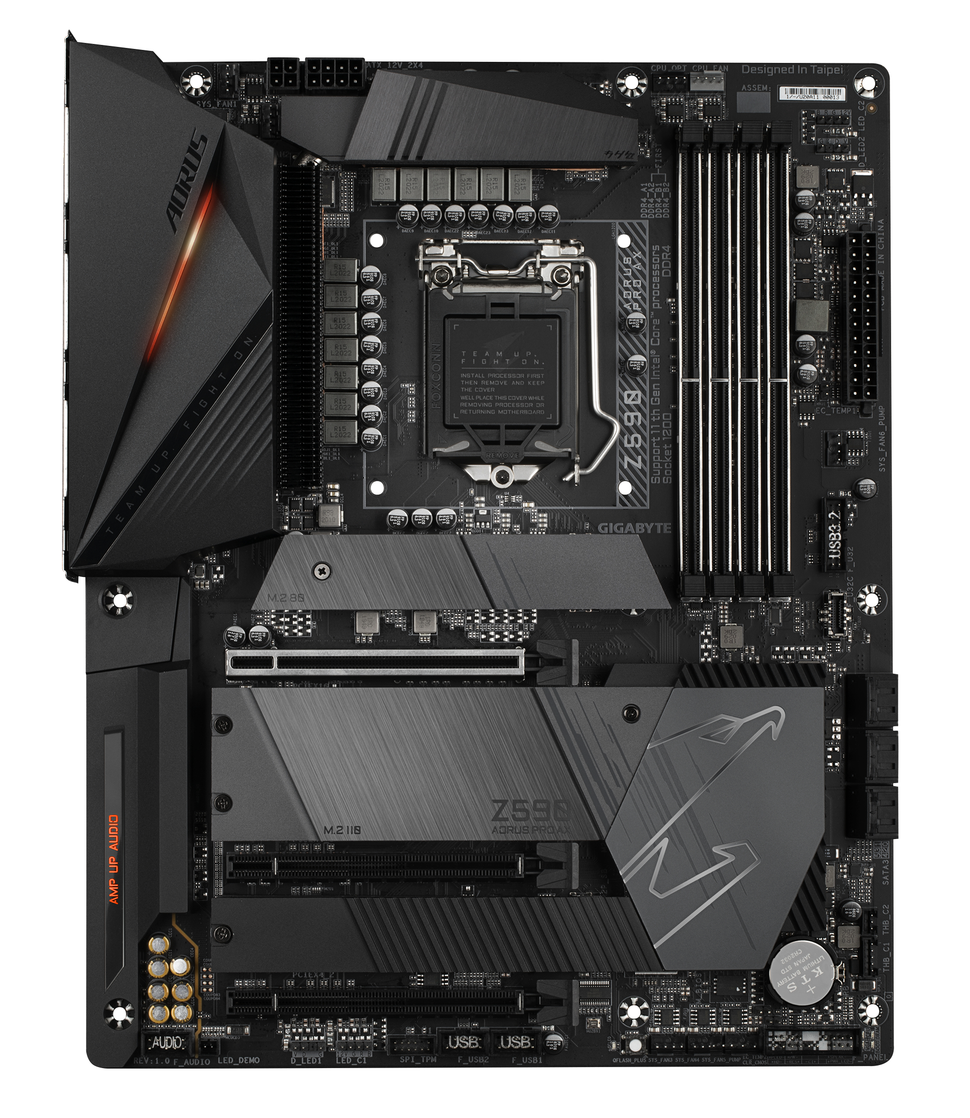 GIGABYTE Z590 AORUS PRO AX Mainboard Mehrfarbig