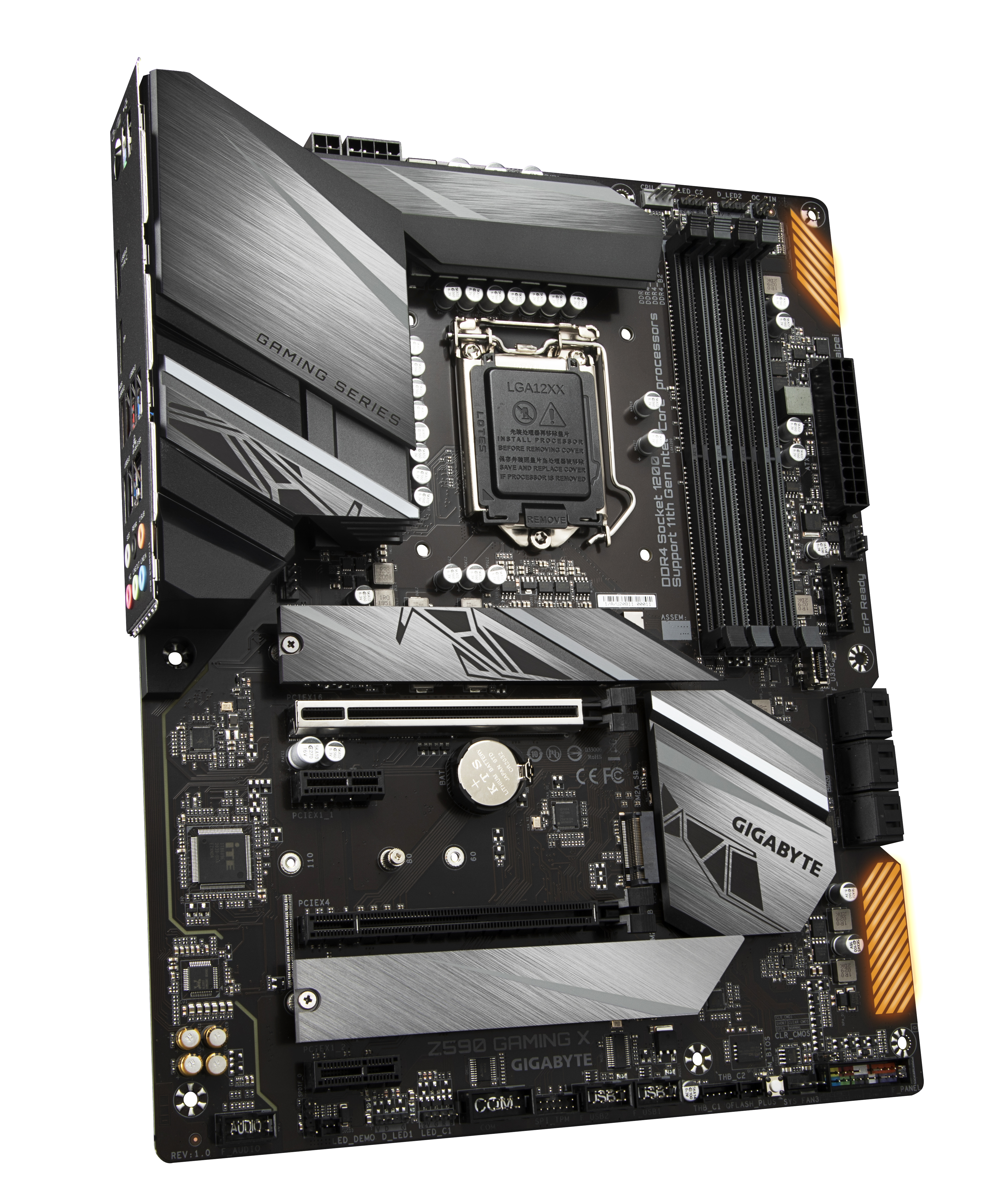 GIGABYTE Z590 GAMING X Mainboard Mehrfarbig
