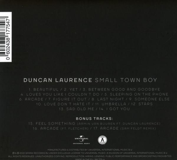 Duncan Laurence - Small Town Boy  (Deluxe Edt.)  - (CD)