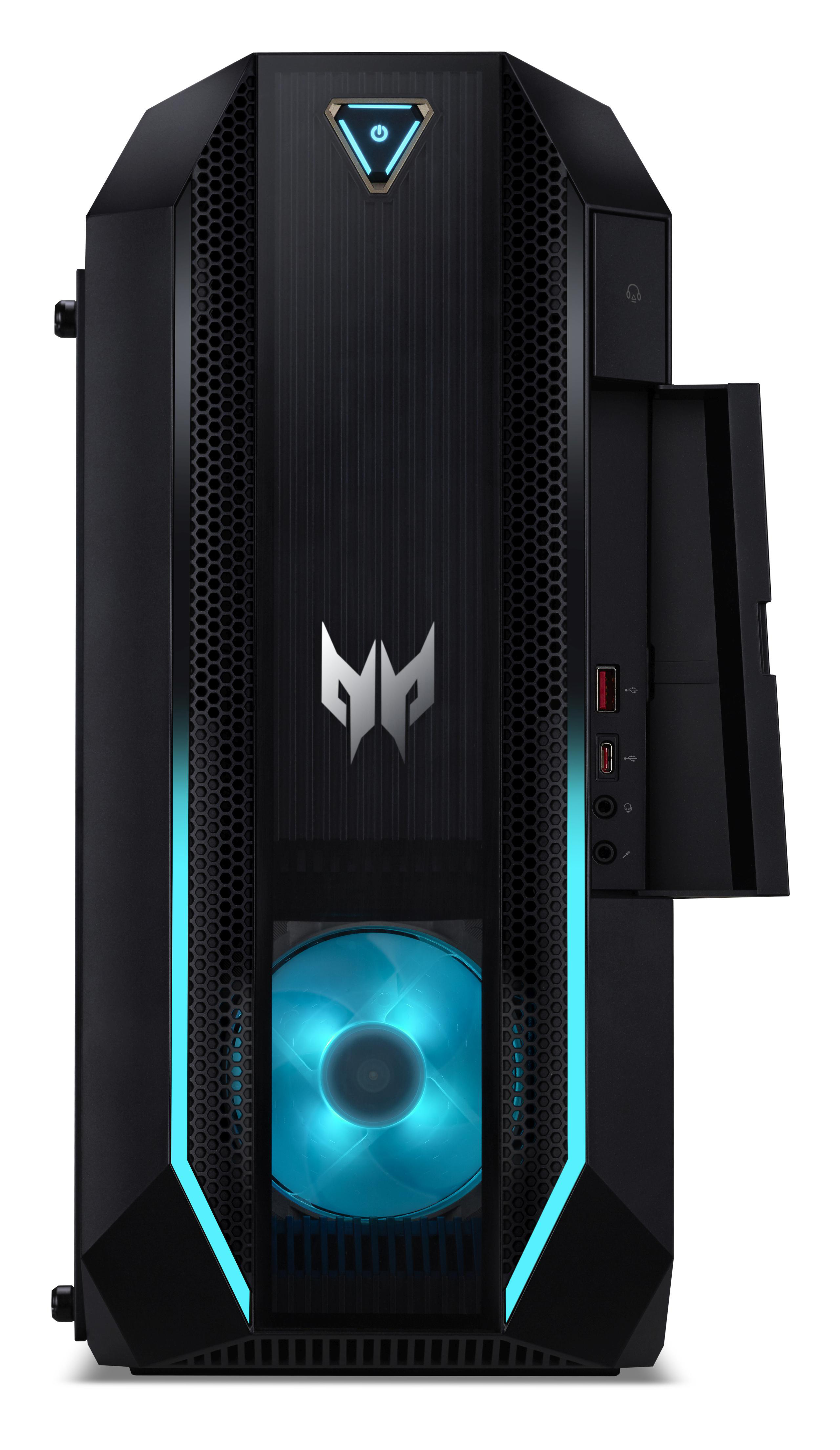 ACER Predator Orion 3000 (PO3-630) mit Seitenfenster - Intel® Core™ i7 i7-11700F - 16 GB - 1,024 GB - NVIDIA GeForce RTX™ 3060 Ti - Windows 10 Home (64 Bit)