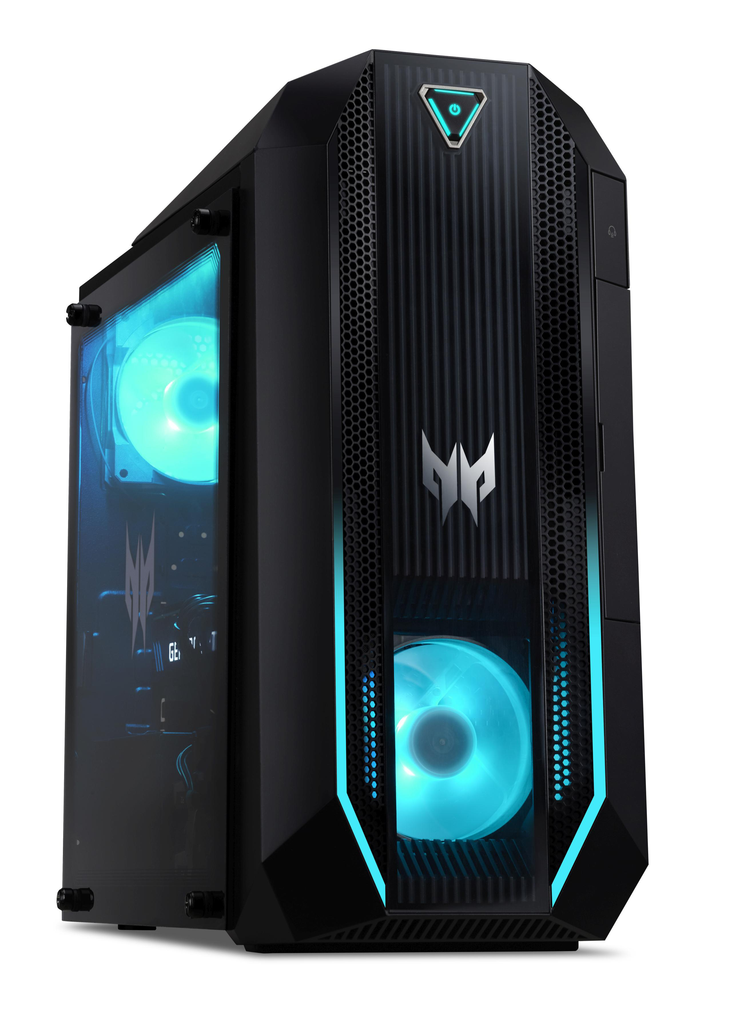 ACER Predator Orion 3000 (PO3-630) mit Seitenfenster - Intel® Core™ i7 i7-11700F - 16 GB - 1,024 GB - NVIDIA GeForce RTX™ 3060 Ti - Windows 10 Home (64 Bit)