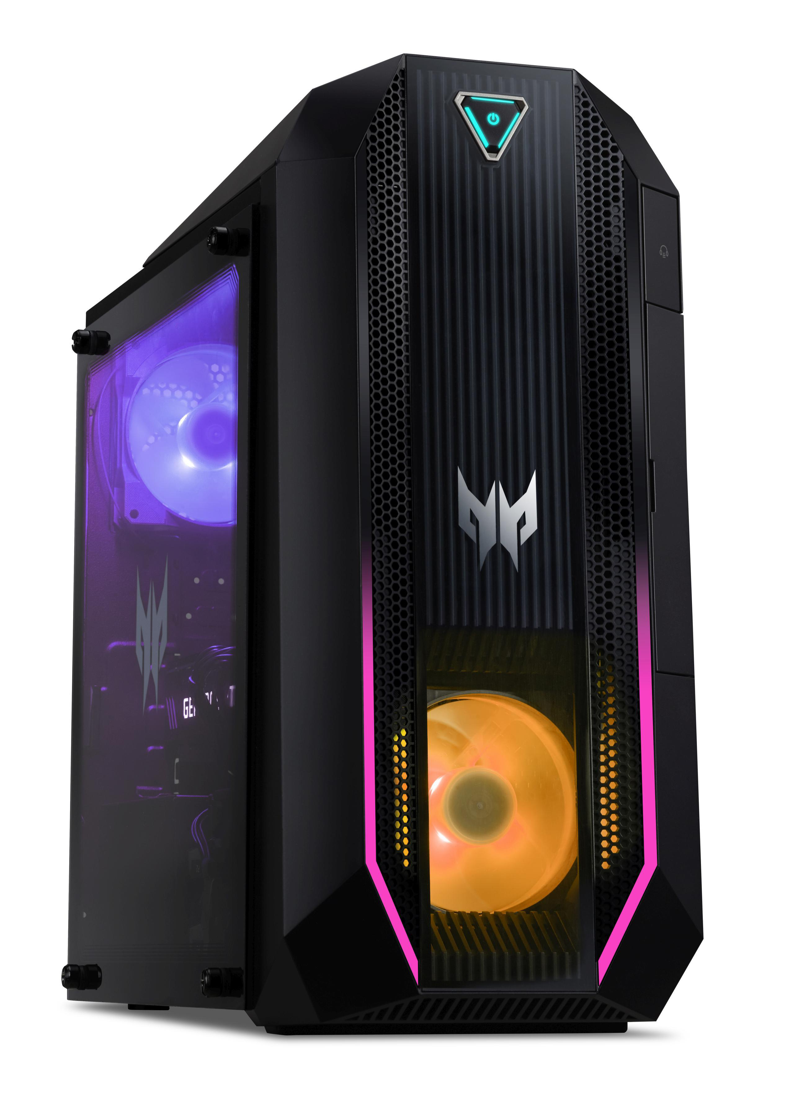 ACER Predator Orion 3000 (PO3-630) mit Seitenfenster - Intel® Core™ i7 i7-11700F - 16 GB - 1,024 GB - NVIDIA GeForce RTX™ 3060 Ti - Windows 10 Home (64 Bit)