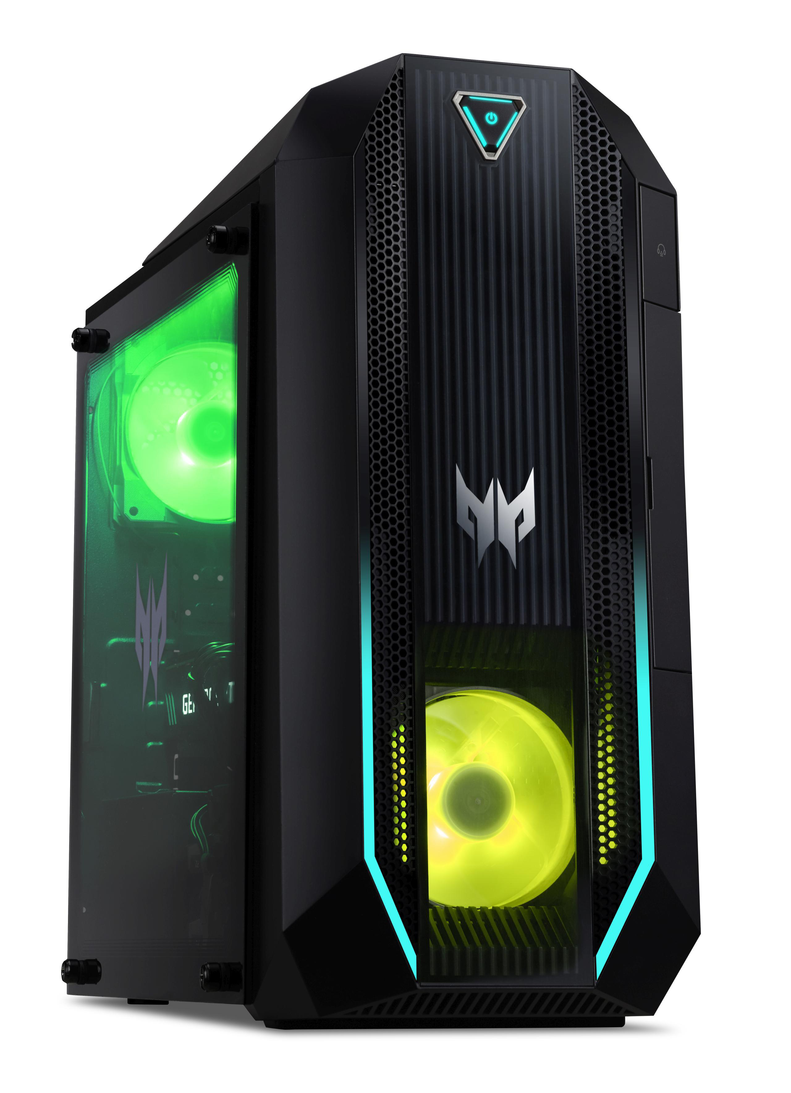 ACER Predator Orion 3000 (PO3-630) mit Seitenfenster - Intel® Core™ i7 i7-11700F - 16 GB - 1,024 GB - NVIDIA GeForce RTX™ 3060 Ti - Windows 10 Home (64 Bit)