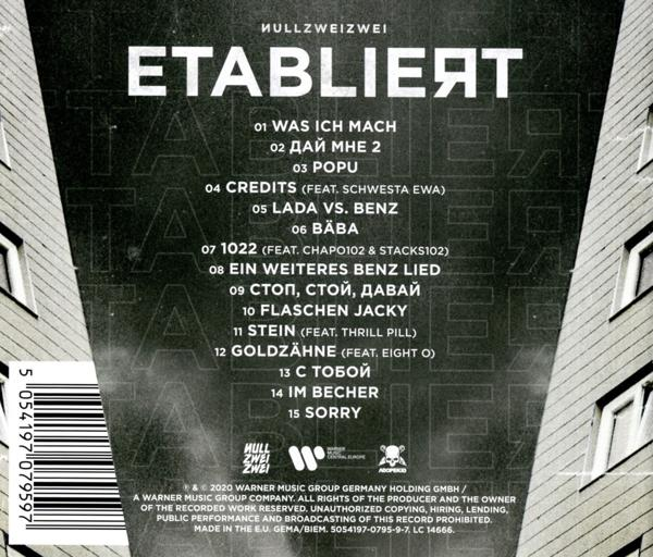 Nullzweizwei - Etabliert  - (CD)
