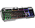 SPEEDLINK SL-670006-BK Lunera Rainbow - Tastiera da gioco, Wired, QWERTZ, Nero
