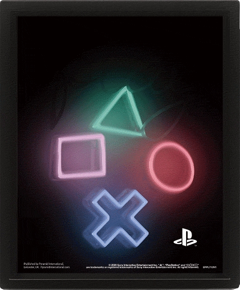 PYRAMID PlayStation (Play) 3D Lenticular - Poster (Mehrfarbig)