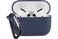 VIVANCO 62756 Protection Case für AirPods 3 mit Karabiner, blau