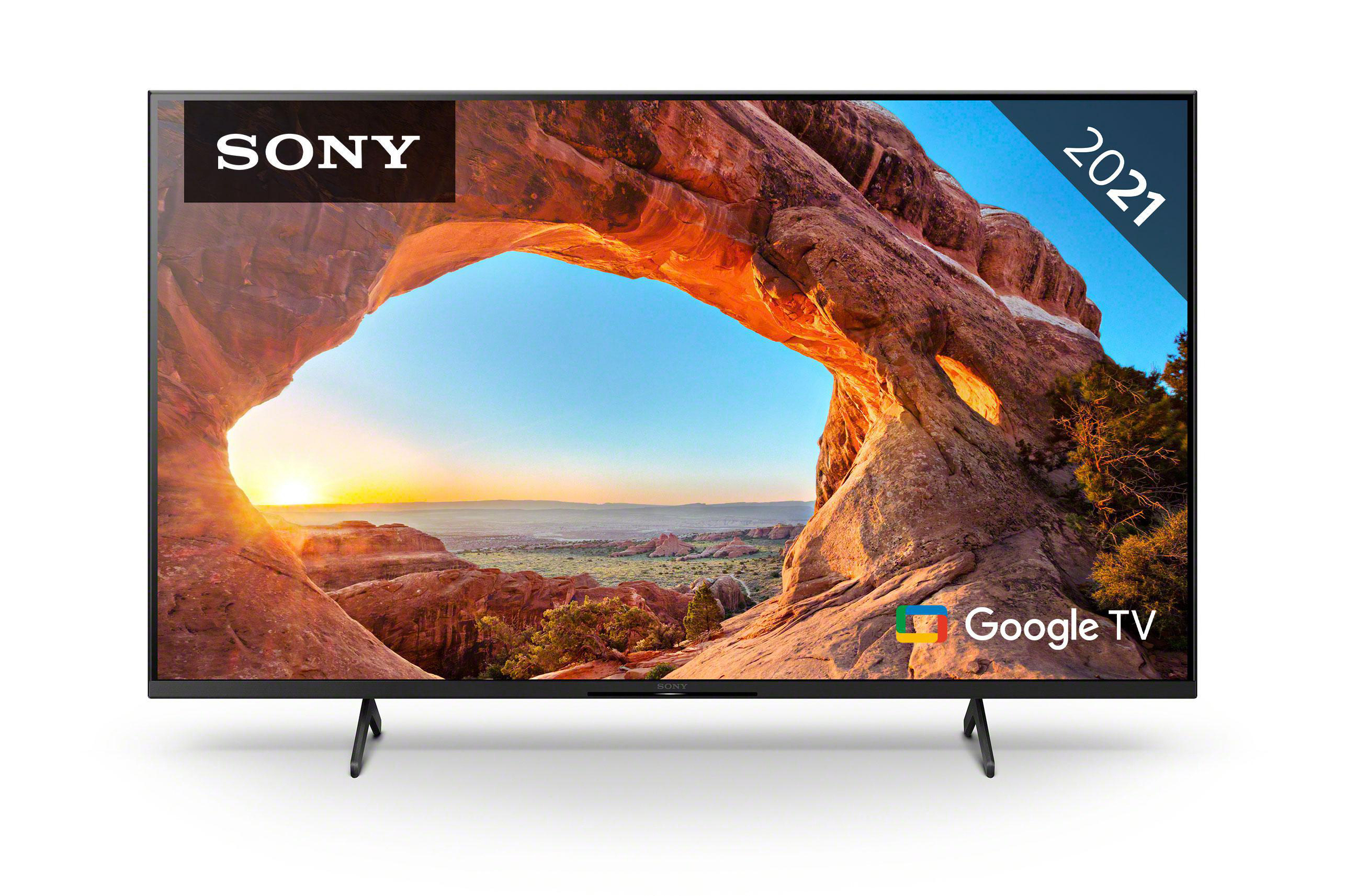 SONY KD-43X85J LED TV (Flat, 108 4K, / SMART Zoll TV, UHD TV) Google cm, 43