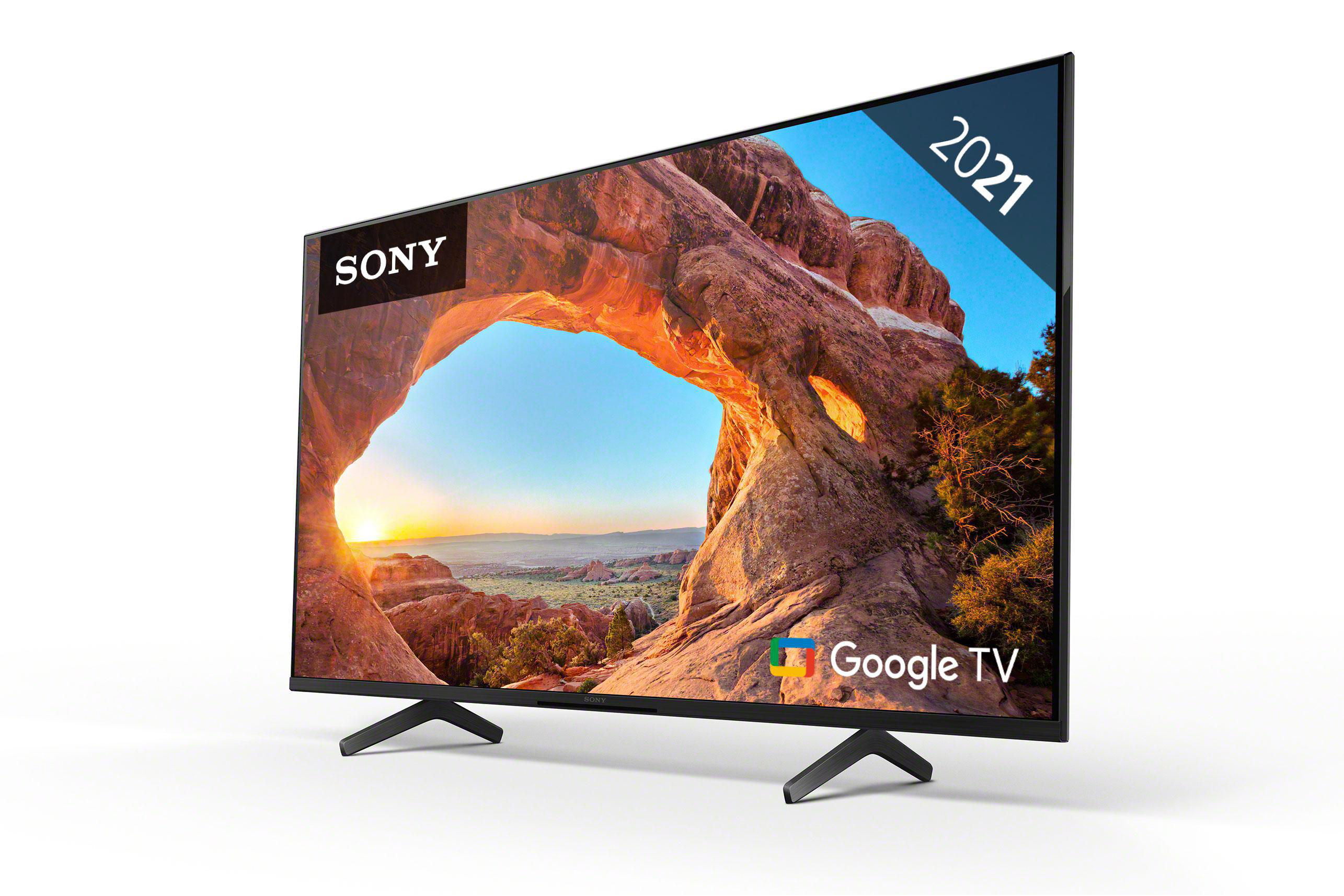 SONY 108 KD-43X85J LED TV TV) 4K, 43 (Flat, TV, SMART Google Zoll UHD / cm,