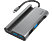 HAMA 200102 - Adaptateur multiport USB-C (Gris)