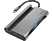 HAMA 200102 - Adattatore multiporta USB-C (Grigio)