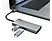 HAMA 200110 - USB-C Multiport-Adapter (Grau)