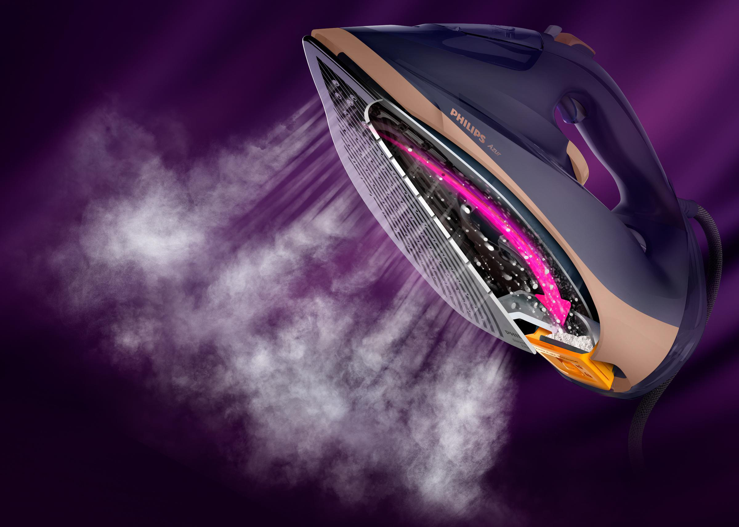 PHILIPS GC4909/60 Dampfbügeleisen (3000 Watt, SteamGlide Elite)