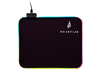 SUREFIRE Silent Flight gamer egérpad RGB-320 Medium (48812)