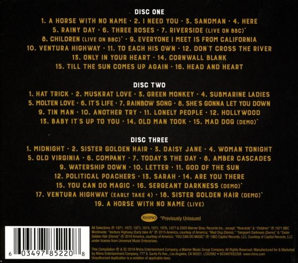 America - The Collection - 50th Anniversary (Limited Edition) (CD)
