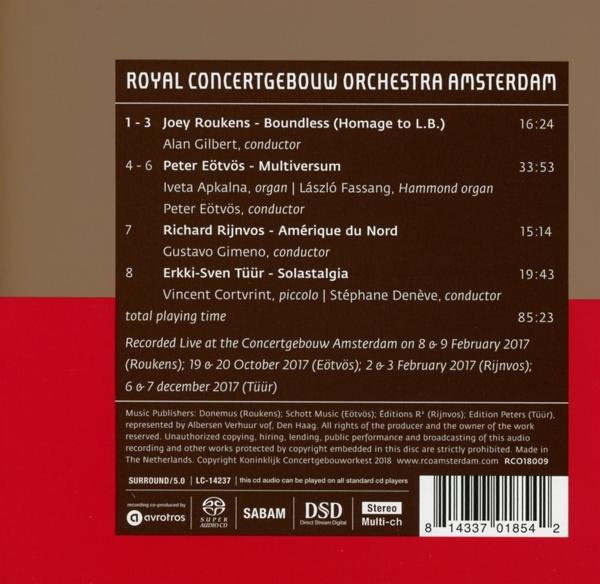 Royal Concertgebouw Orchestra - Horizon 9  - (SACD)
