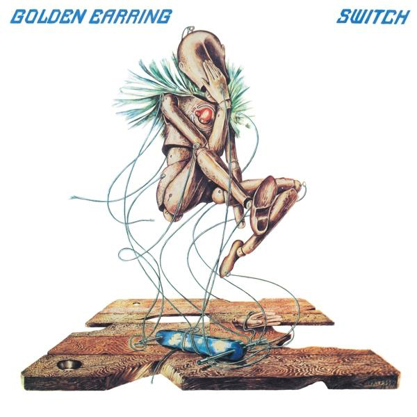 Golden - Switch - (Vinyl) Earring