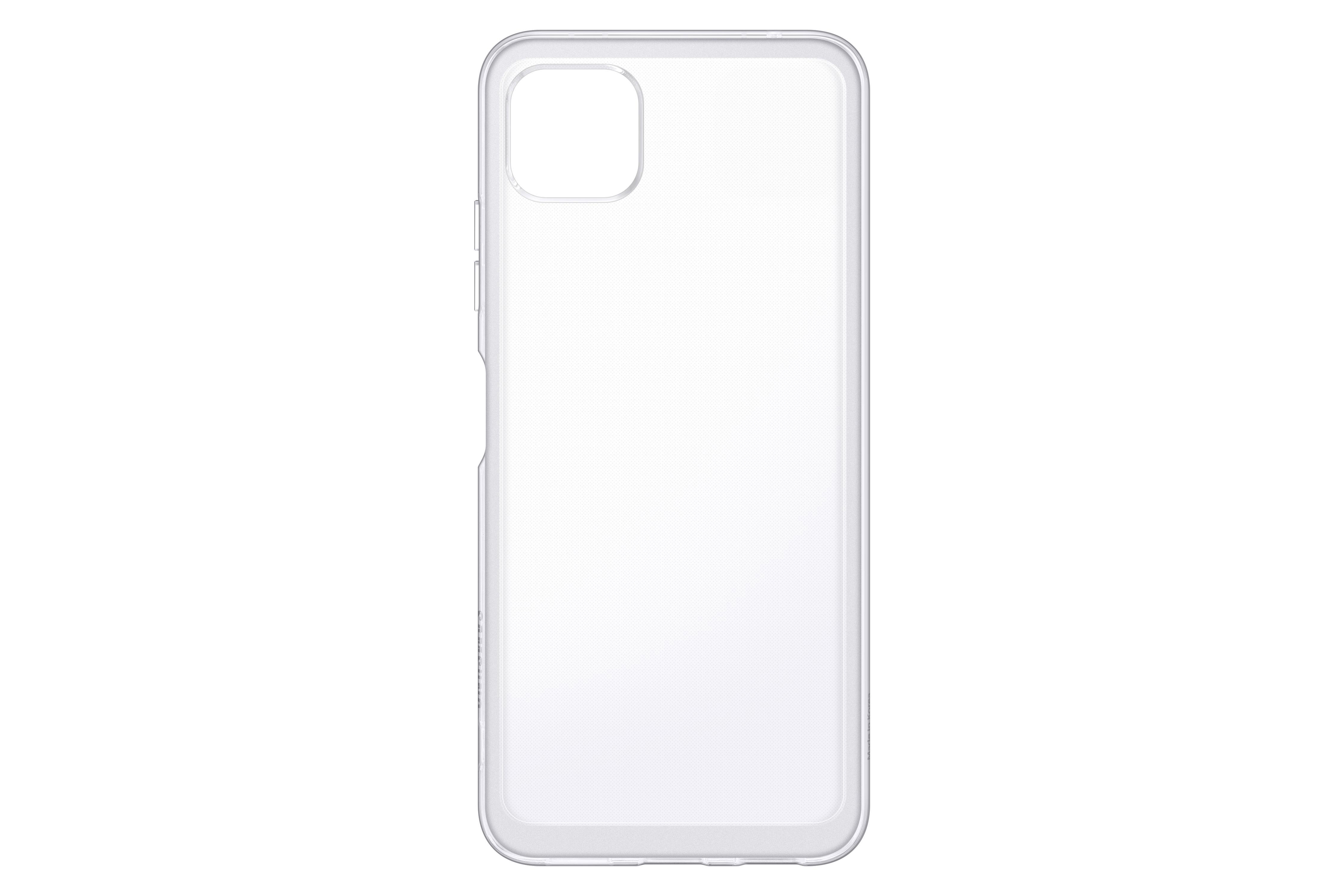 SAMSUNG 194570 Soft Clear Cover "EF-QA226" für Samsung Galaxy A22 5G, Transparent Backcover, für Samsung Galaxy A22 5G, Transparent