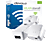 DEVOLO dLAN 550 WiFi Starter Kit - Adattatore Powerline (Bianco)