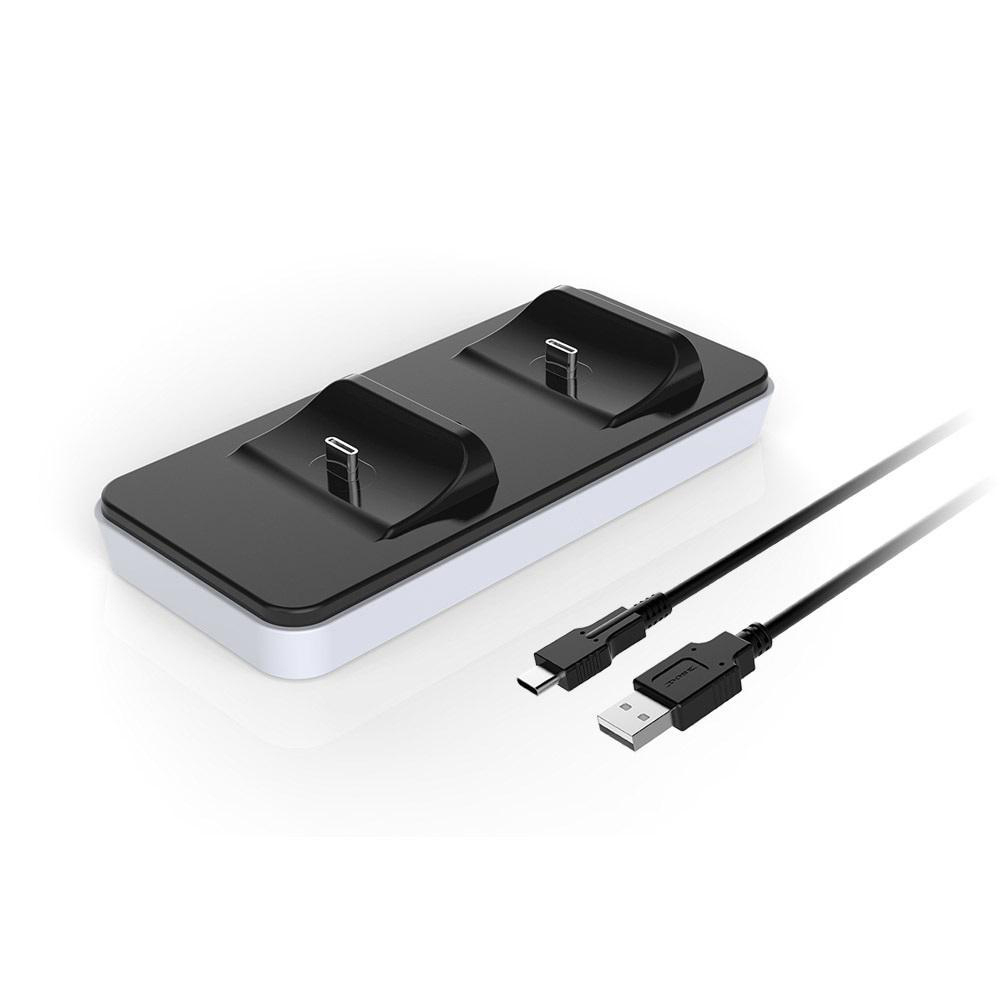 PS5, RAPTOR LT, Schwarz/Weiß CS200 - PS5 - Zubehör Gaming Dockraptor Charging für