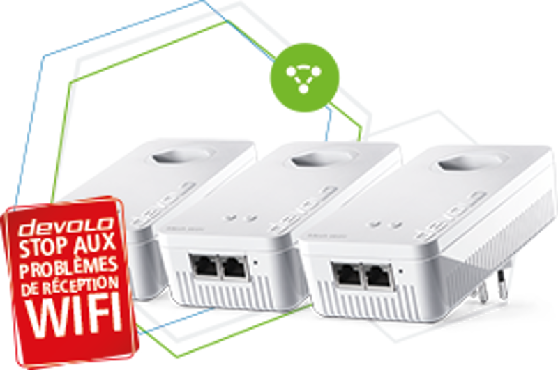 DEVOLO Mesh WiFi 2 - Kit multiroom (Blanc)