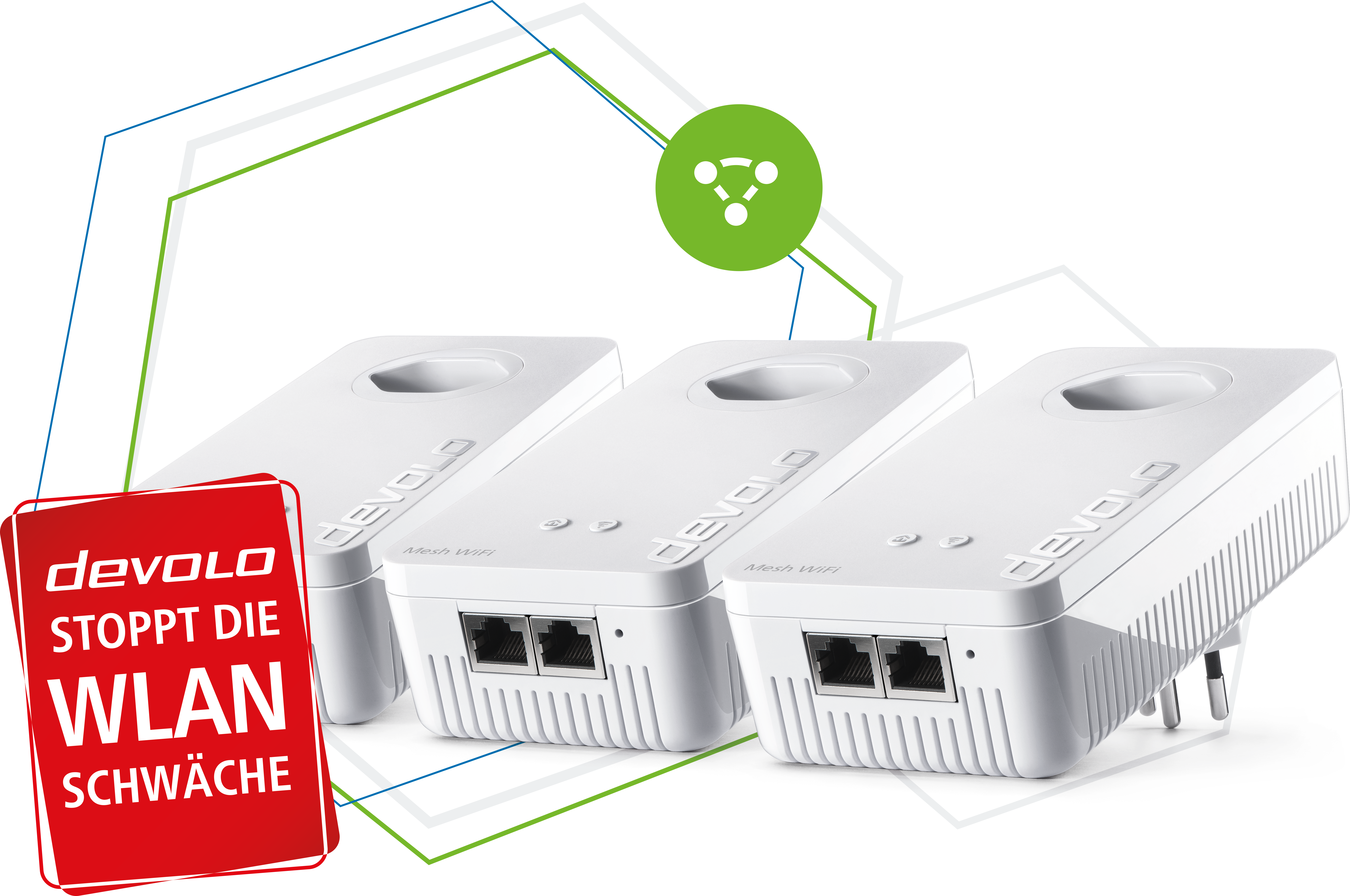 DEVOLO Mesh WiFi 2 - Kit multiroom (Blanc)