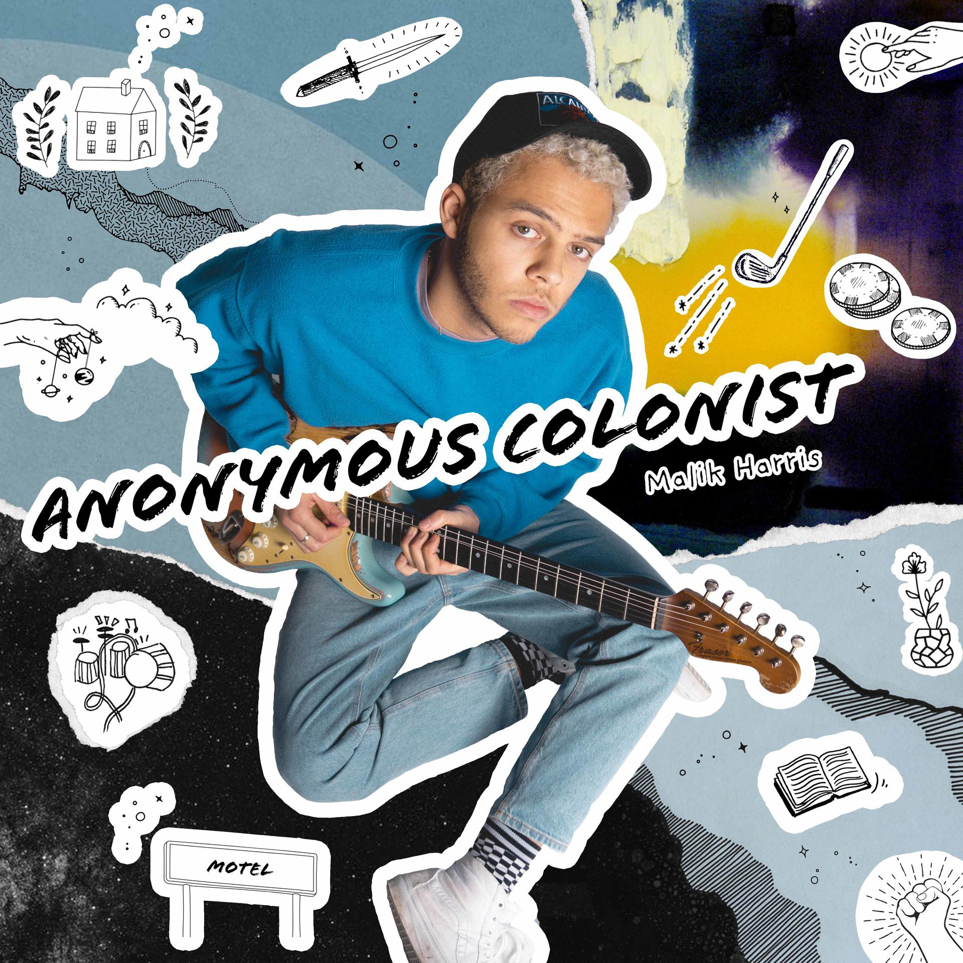 Malik Harris - Anonymous Colonist  - (CD)