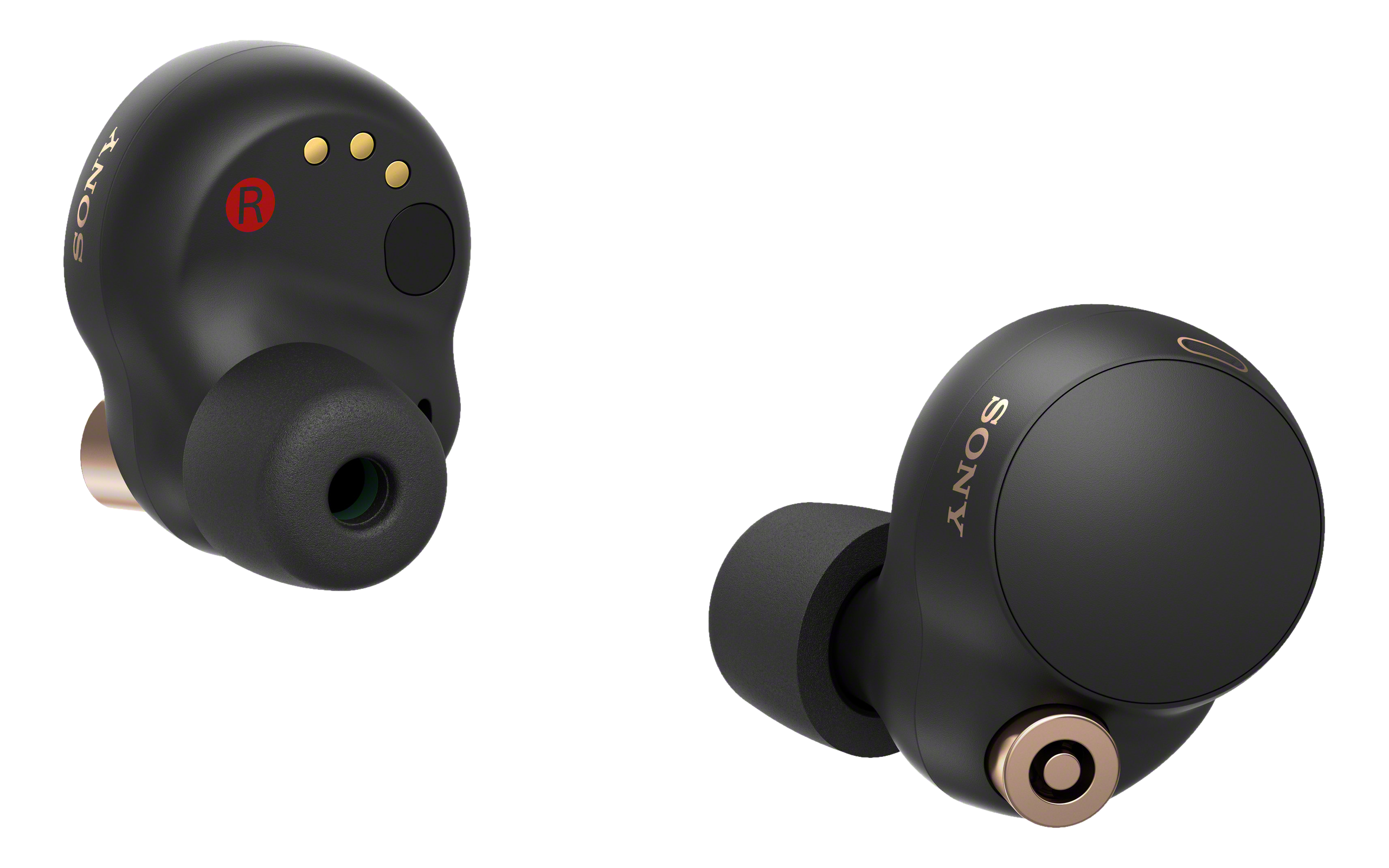 SONY True Wireless Bluetooth In-Ear Kopfhörer WF-1000XM4 mit Geräuschminimierung, schwarz