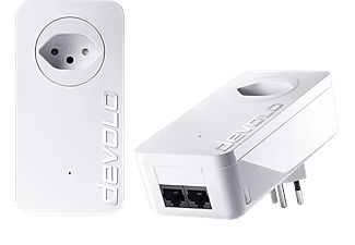 DEVOLO dLAN® 550 duo+ Starter Kit - Powerline Adapter (Weiss)