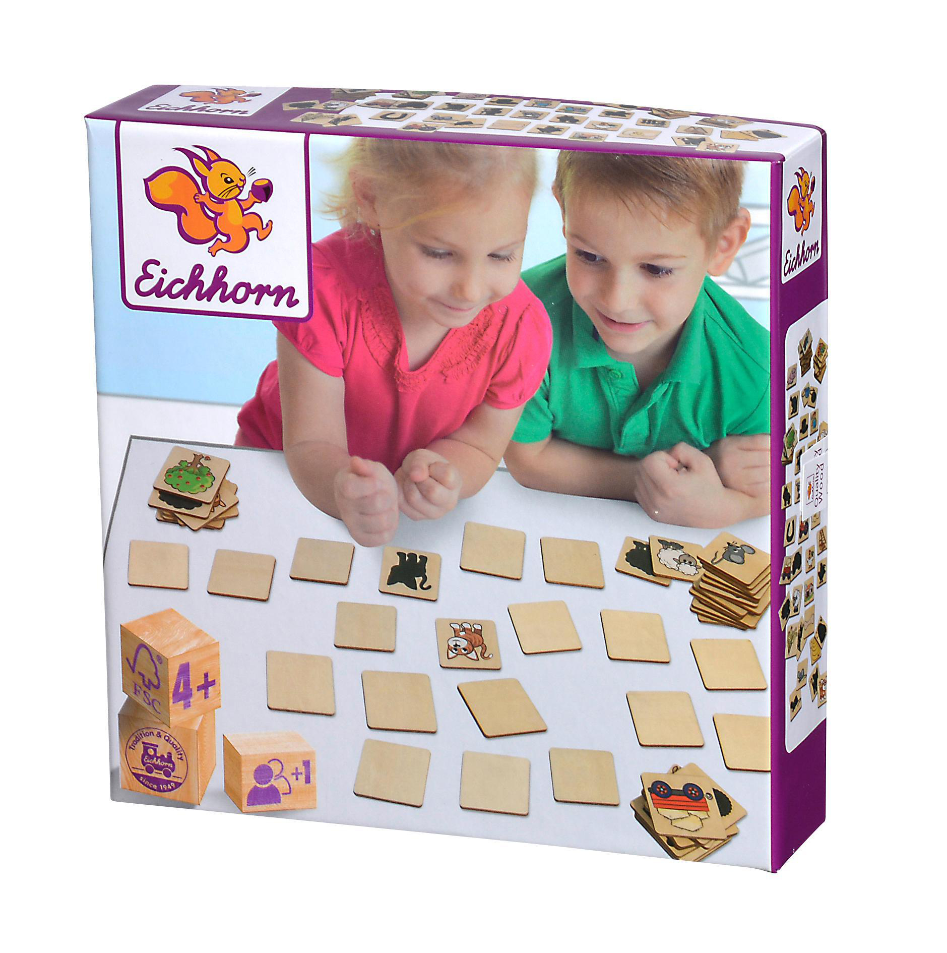 EICHHORN Bilder Memo Spiel Kinderspiel Mehrfarbig
