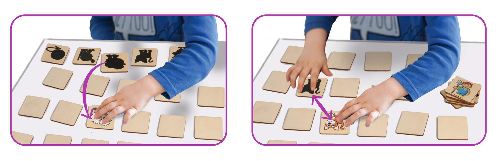 EICHHORN Bilder Memo Spiel Kinderspiel Mehrfarbig
