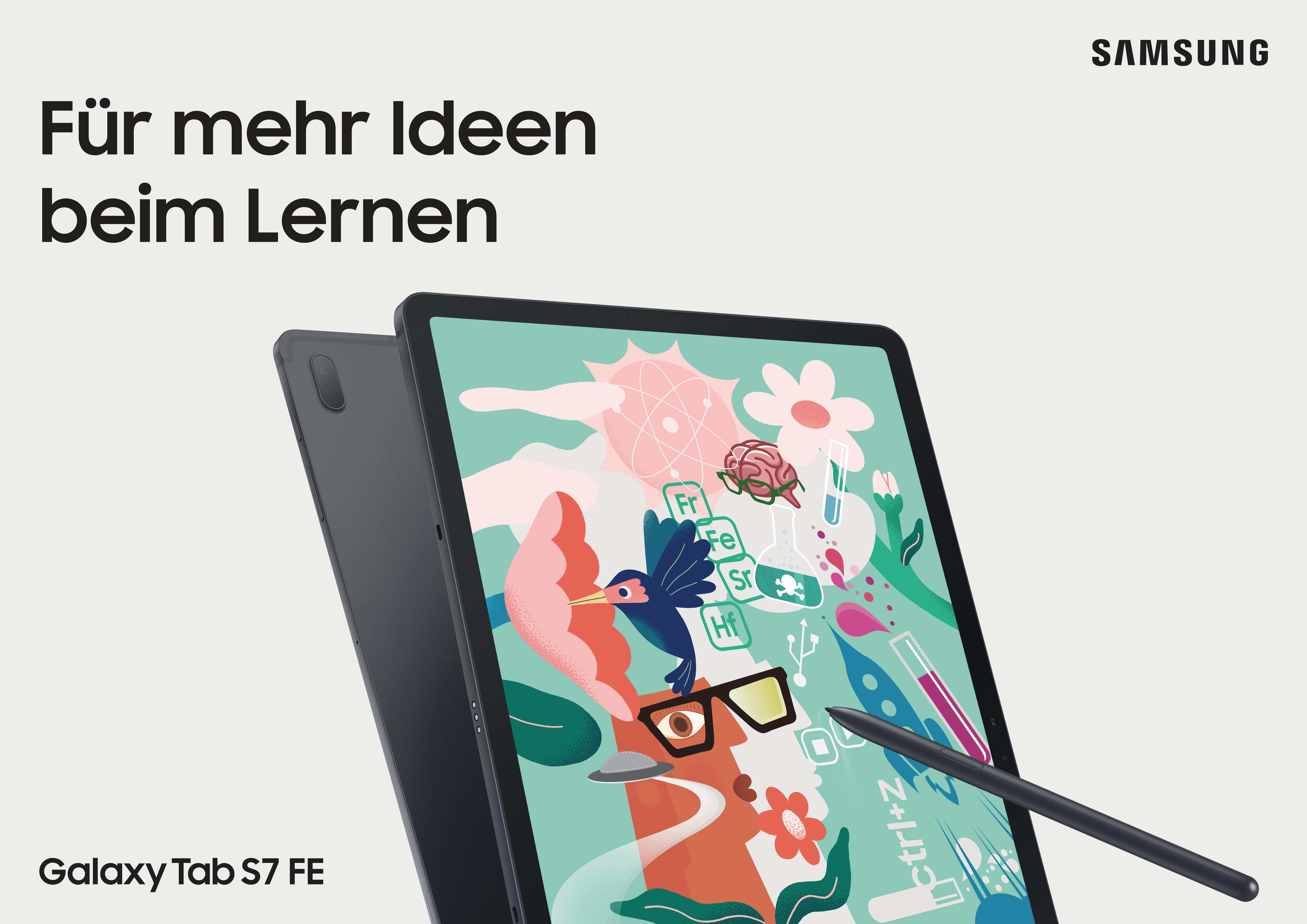 SAMSUNG TAB S7 WIFI, Tablet, 64 GB, 12,4 Zoll, Mystic Black