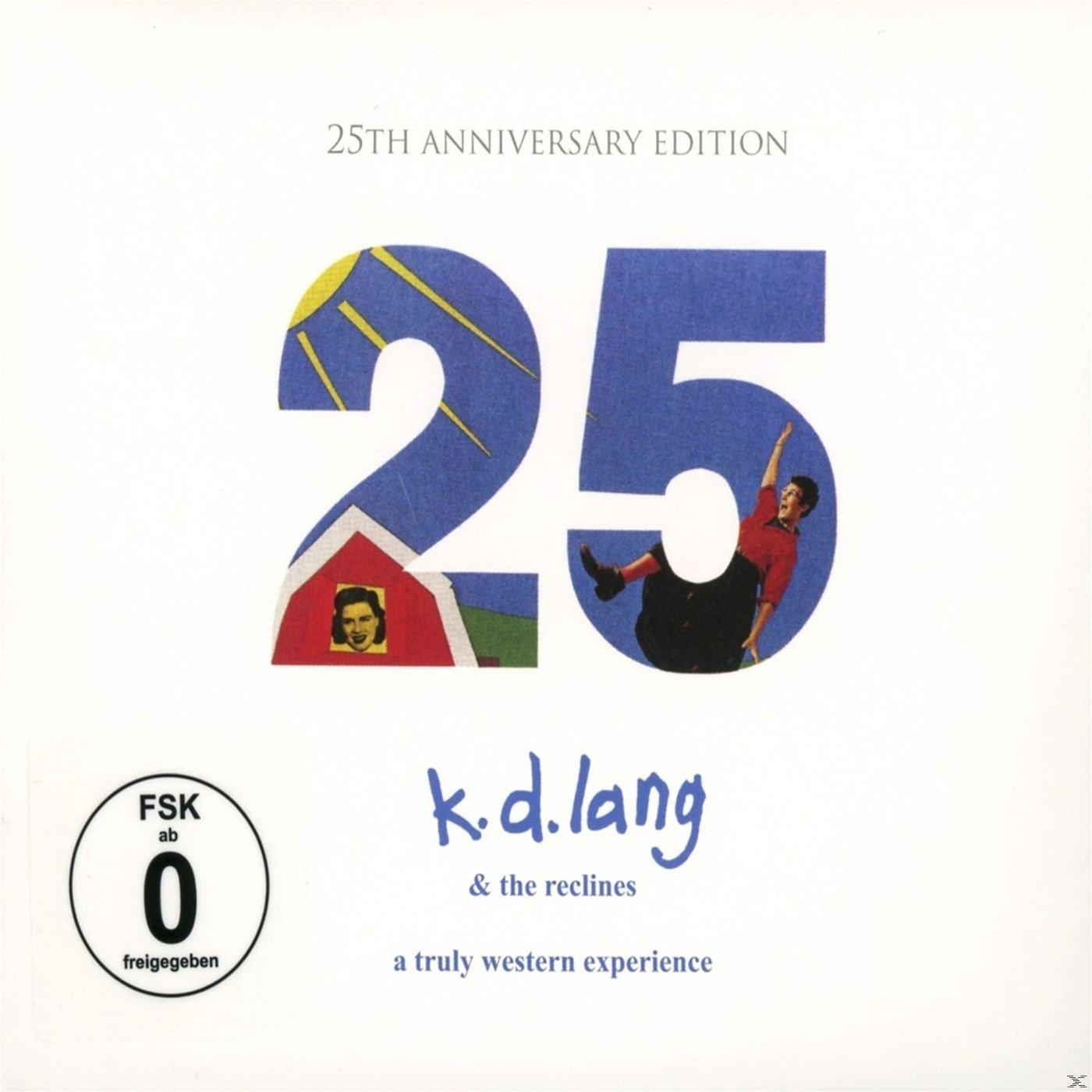 K.D. & The DVD Western A Video) Truly Reclines (CD + Lang Experience - 