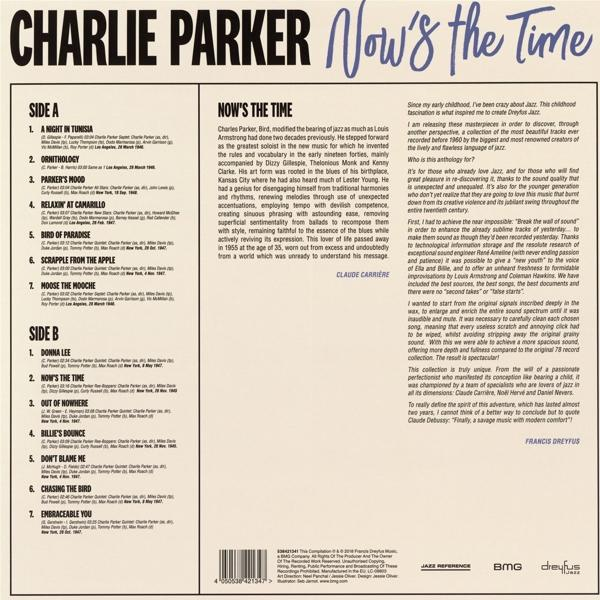 Charlie - Time Now\'s Parker the - (Vinyl)