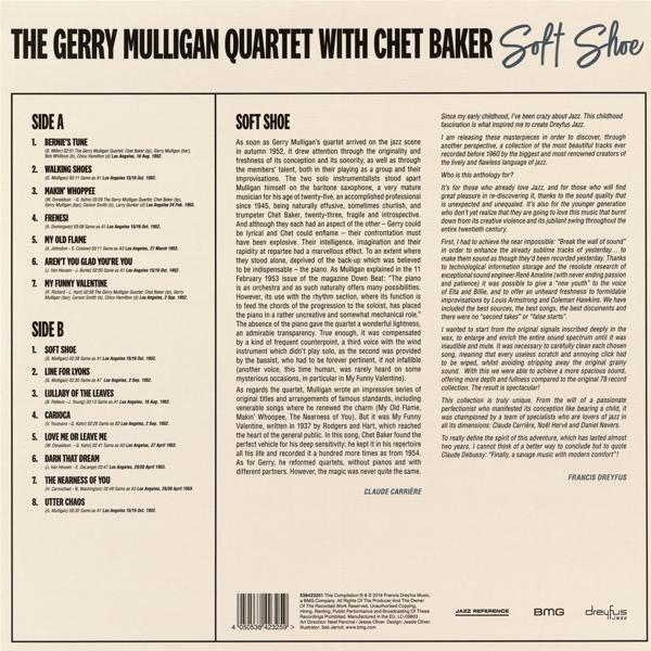 - Gerry (Vinyl) Soft Mulligan Baker, - Quartet Shoe Chet