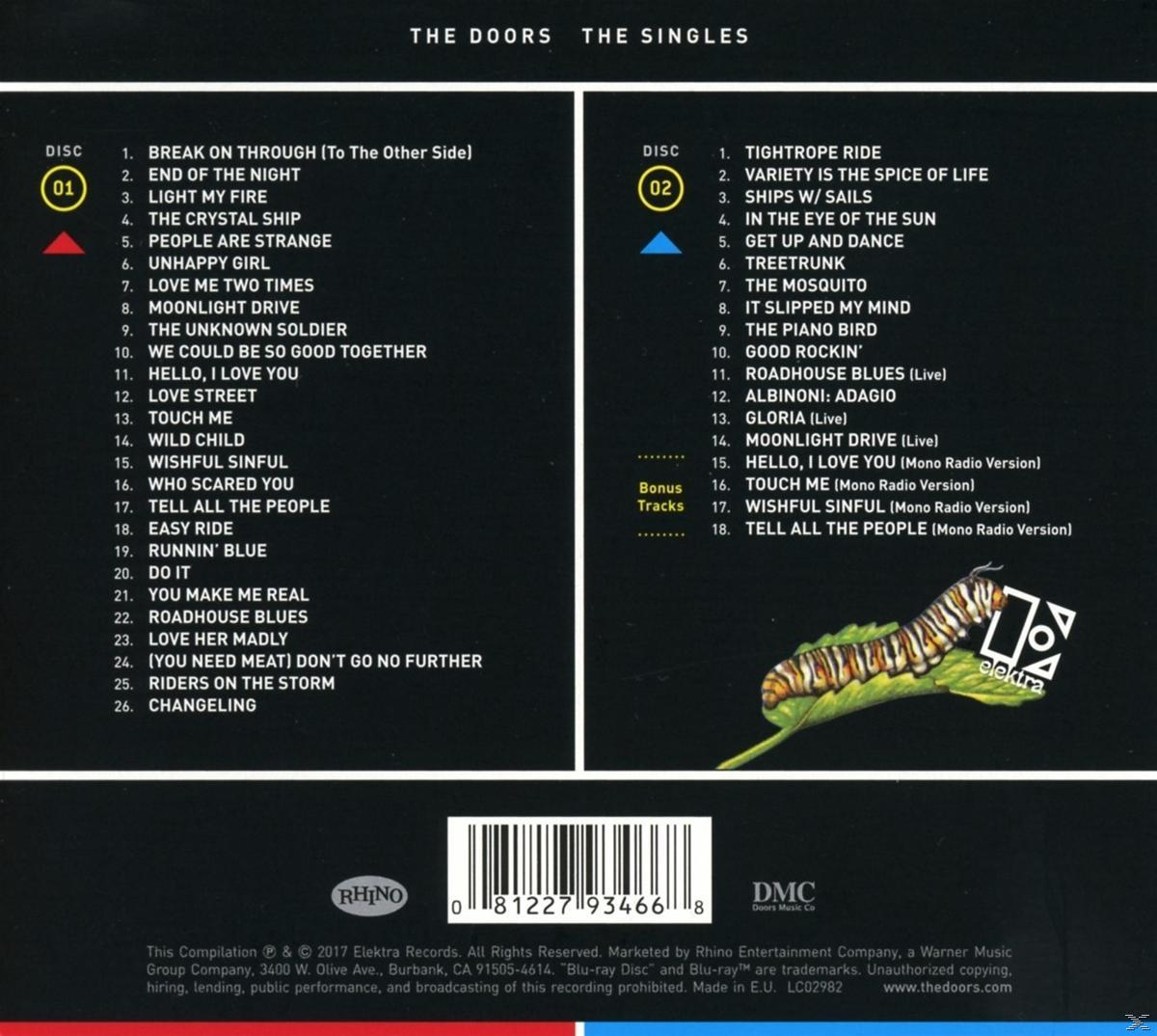 Pochette d'album avec une liste des titres et un ver sur une feuille. Disque 1 et Disque 2.