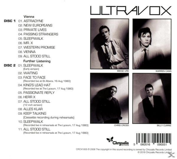 Ultravox - Vienna (2017 Edition)  - (CD)