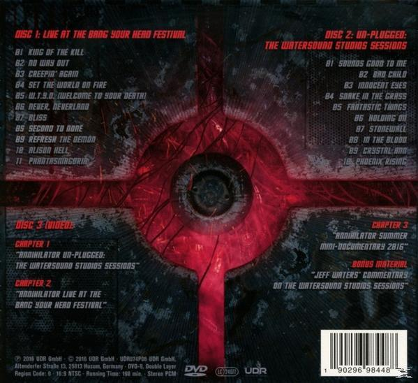 Annihilator - Triple Threat  - (CD + DVD Video)