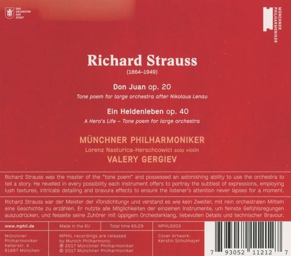 Münchner Philharmoniker - Don Juan/Ein Heldenleben  - (CD)