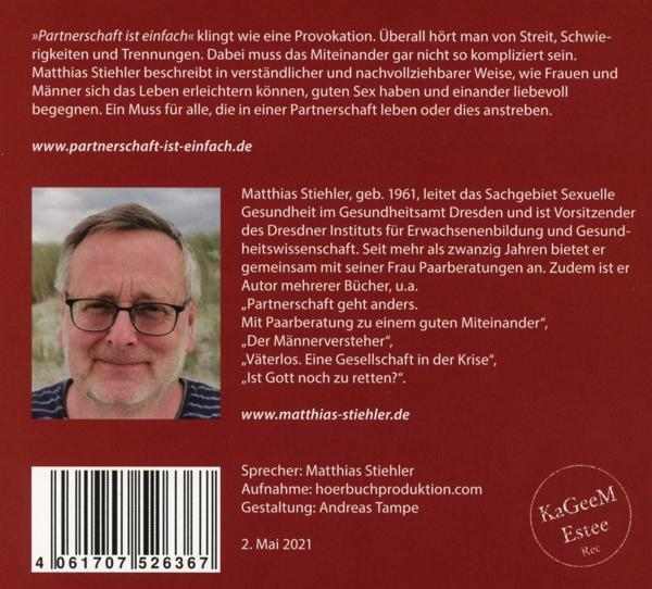 Matthias Stiehler - Partnerschaft einfach ist - (CD)