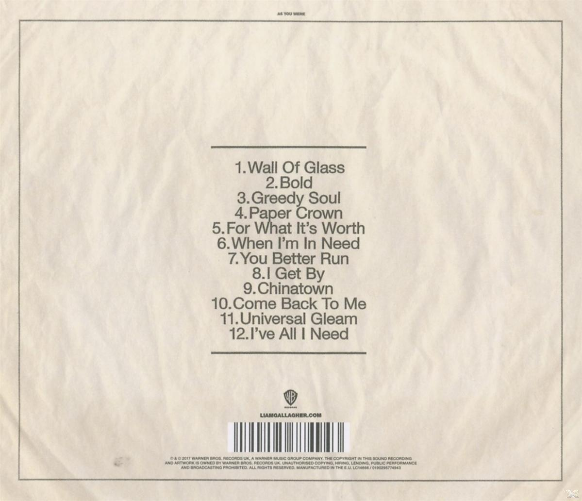 Verso de l'album avec une liste de chansons. Comprend les informations sur le titre et l'artiste, ainsi qu'une étiquette.