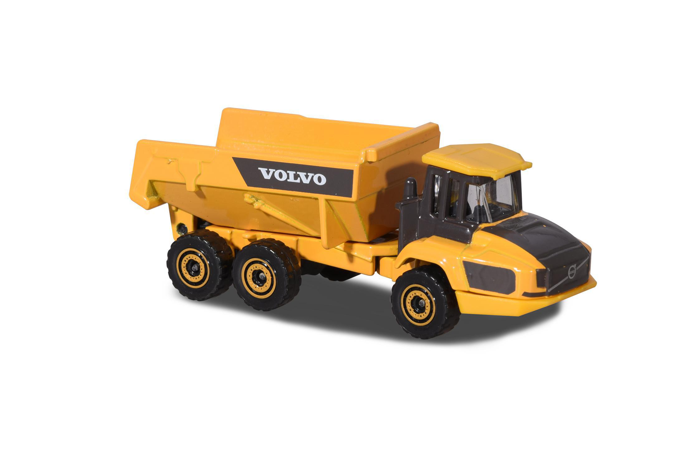 MAJORETTE Volvo 4er Geschenkset Spielzeugautos Gelb